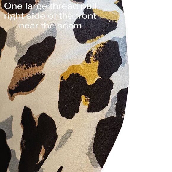 Superdown NWT Fierra Midi Dress Leopard Print Sz L - Picture 13 of 13